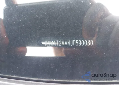 2018 Nissan Rogue Sv z USA, uszkodzony, nr VIN KNMAT2MV4JP590080